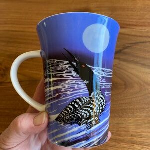 Oscardo Porcelain Mug - Loon - Artist Rick Beaver Discontinued Item made Canada